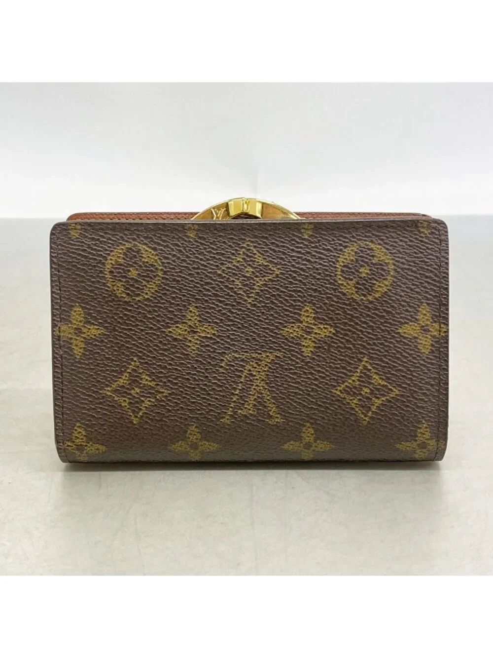 Louis Vuitton Wallet Monogram Porte-Monnaie Viennois Brown